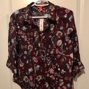 Women’s JF Long Sleeve Blouse. BNWT. Size L.